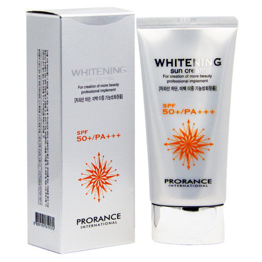 正品prorance弗洛伦斯/泊兰丝whitening亮白防嗮霜spf50 /pa