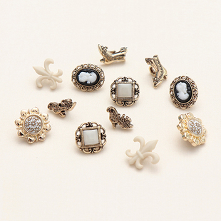 James纽扣 饰扣 徽章树脂 背包装 维多利亚复古 服装 美国进口Jesse