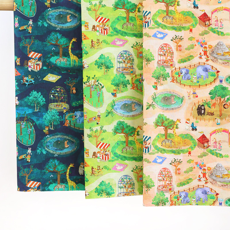 yukiemon松浦60支纯棉服装包可爱