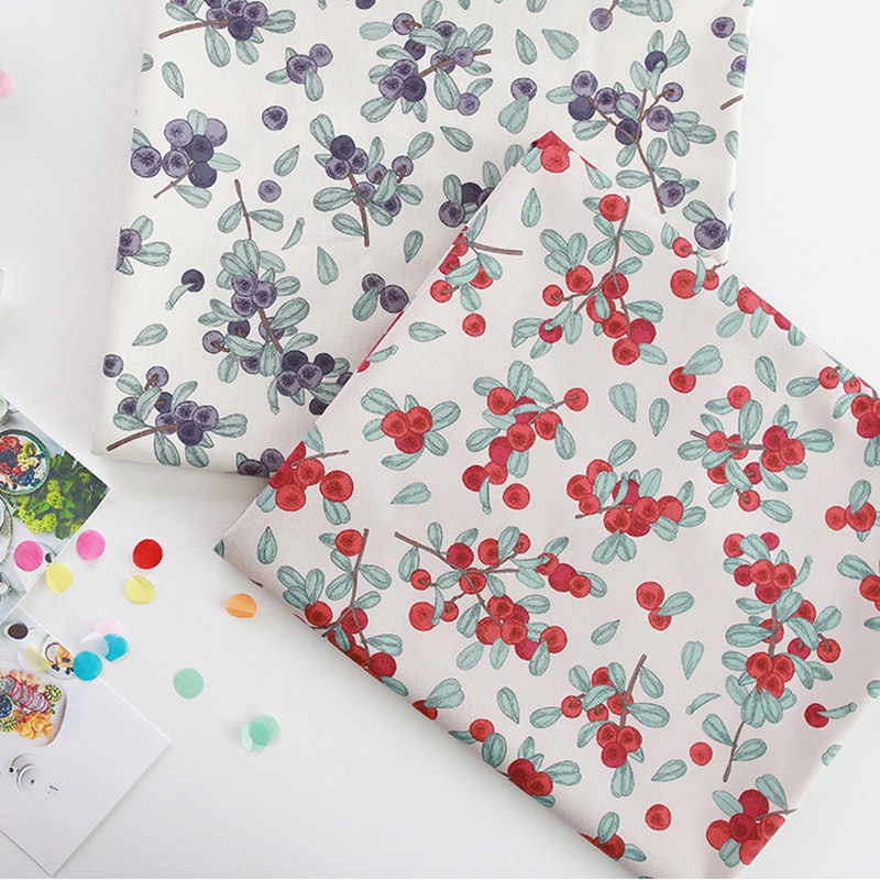 COTTONVILL20支平纹棉包袋印花布