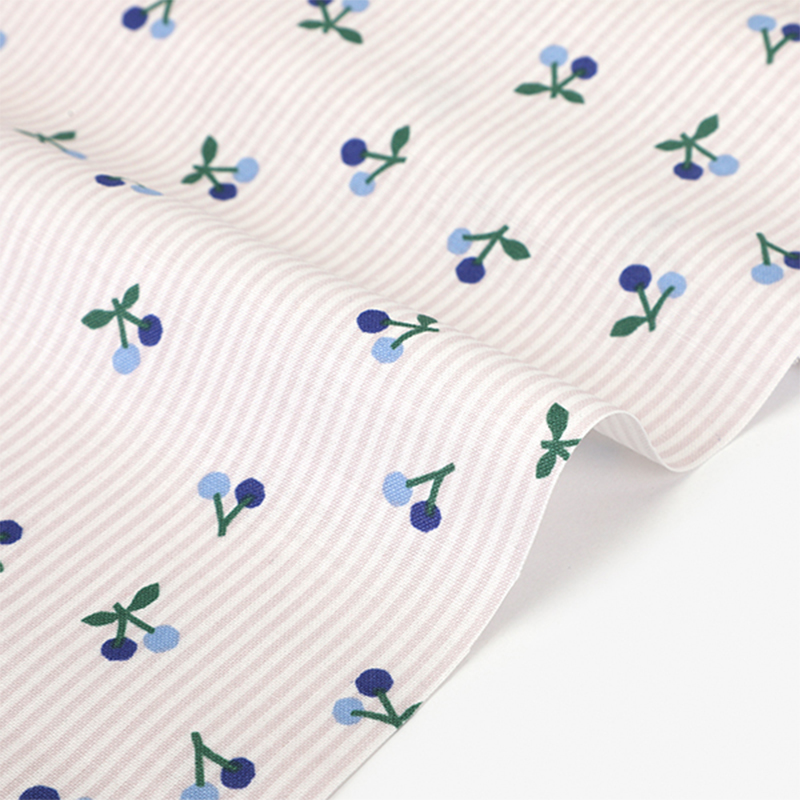 20支印花布纯棉韩国进口