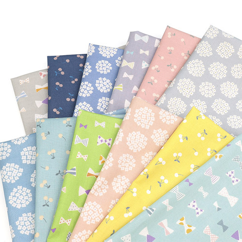 KOKKA清新可爱DIY包20支纯棉布料