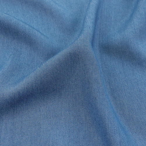 日本进口服装简约天丝牛仔布料