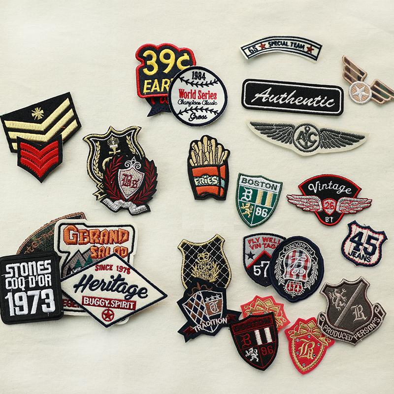 Happybears韩国进口徽标衣帽布贴