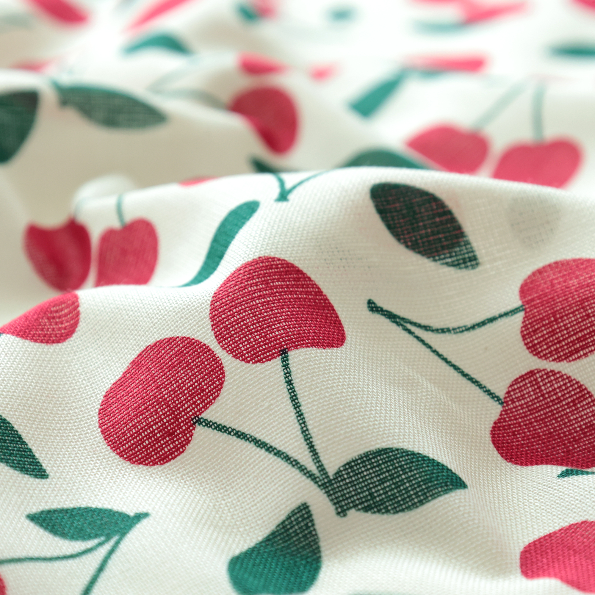 韩国cottonvill20支纯棉纱布面料