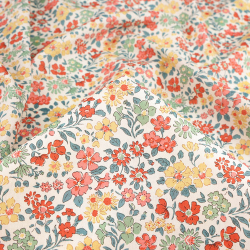 liberty柔软清新纯棉布料服装DIY