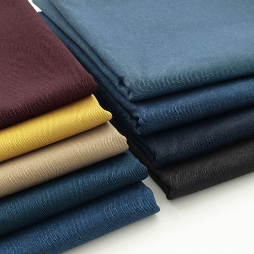 日本进口纯色帆布手工裙子服装布