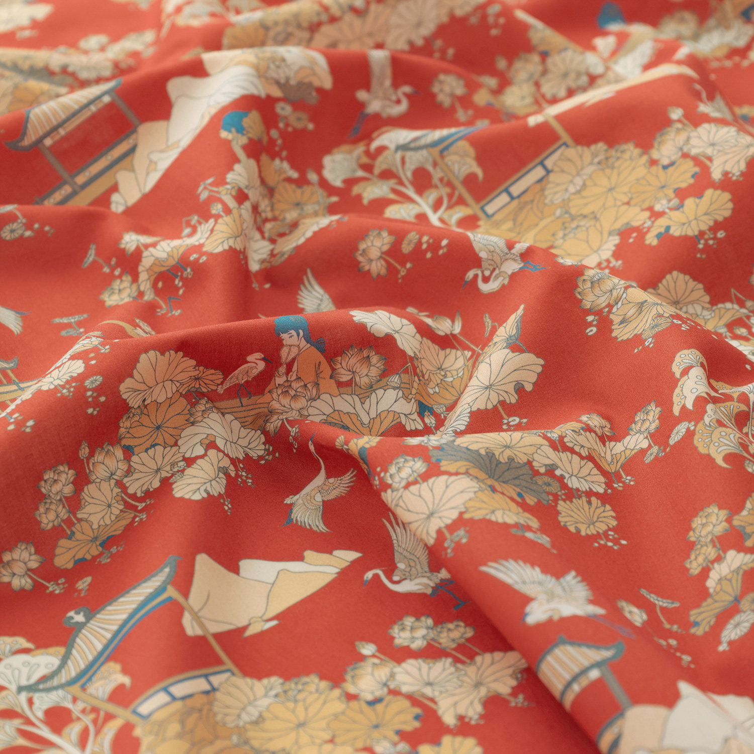 英国正品liberty100支lawnTana长纤棉面料柔软连衣裙布料莲间漫步,居家布艺,海绵垫/布料/面料/手工diy,淘宝优惠券,粉丝福利购,淘宝优惠卷