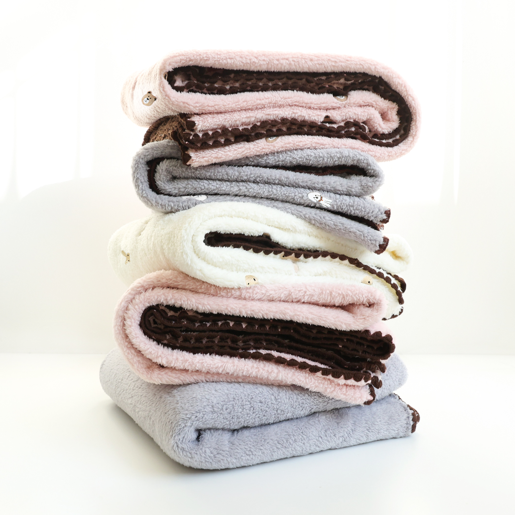 布懂时光毛毯包邮秋冬加厚保暖