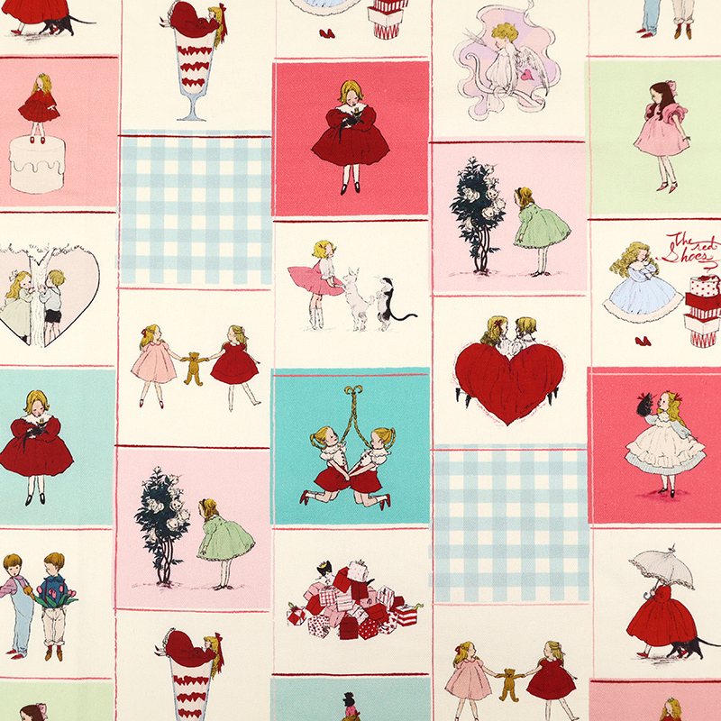 仓桥舒适牛津棉可爱清新手工包袋