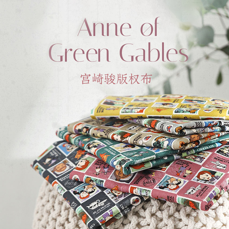 韩国进口卡通艺术牛津棉服装包袋