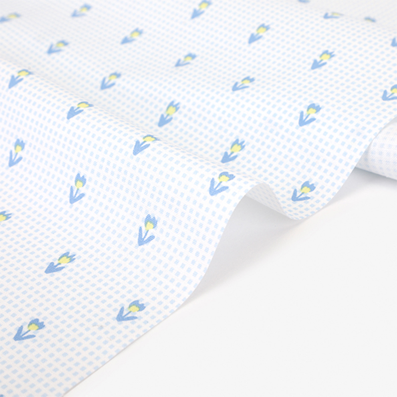 韩国进口20支平纹纯棉布料