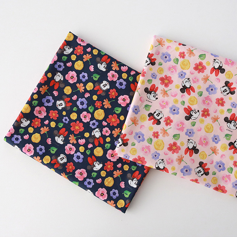 cottonvill韩国进口平纹棉布料