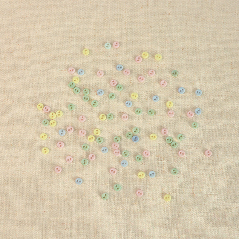 美国进口Jesse James纽扣徽章服装创意模型娃衣迷你装饰扣3毫米扣