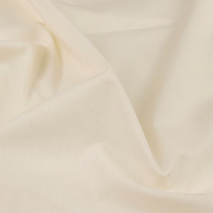 日本进口60支有机棉布料本色柔软之禾同款 里布长纤棉手工透气服装