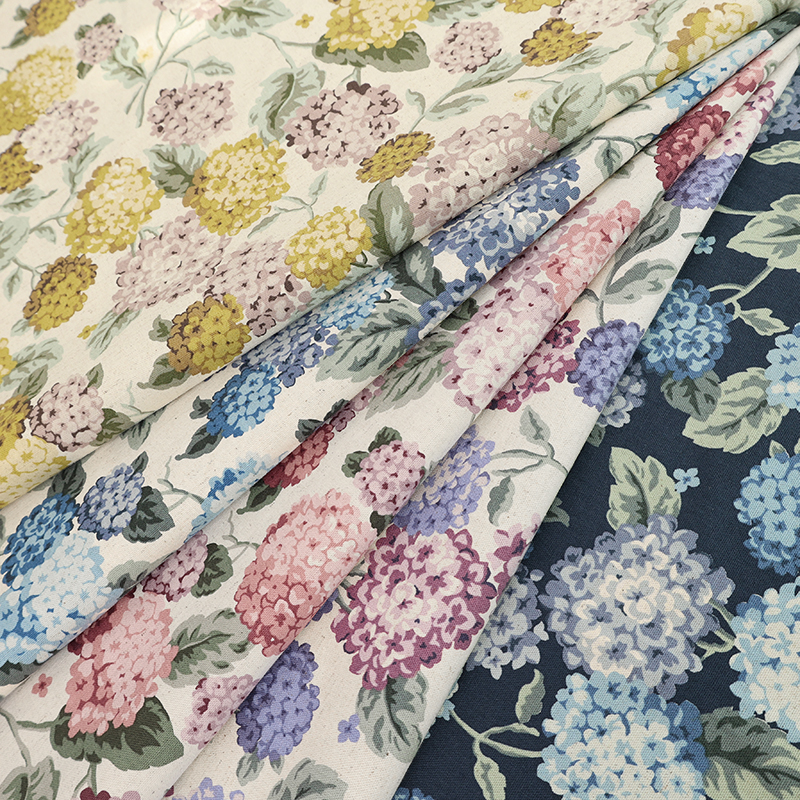 小林棉麻素雅日本进口手工服装布