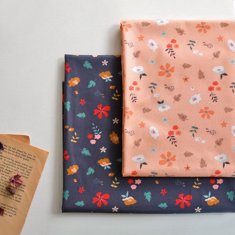 韩国进口柔软清新布艺纯棉面料