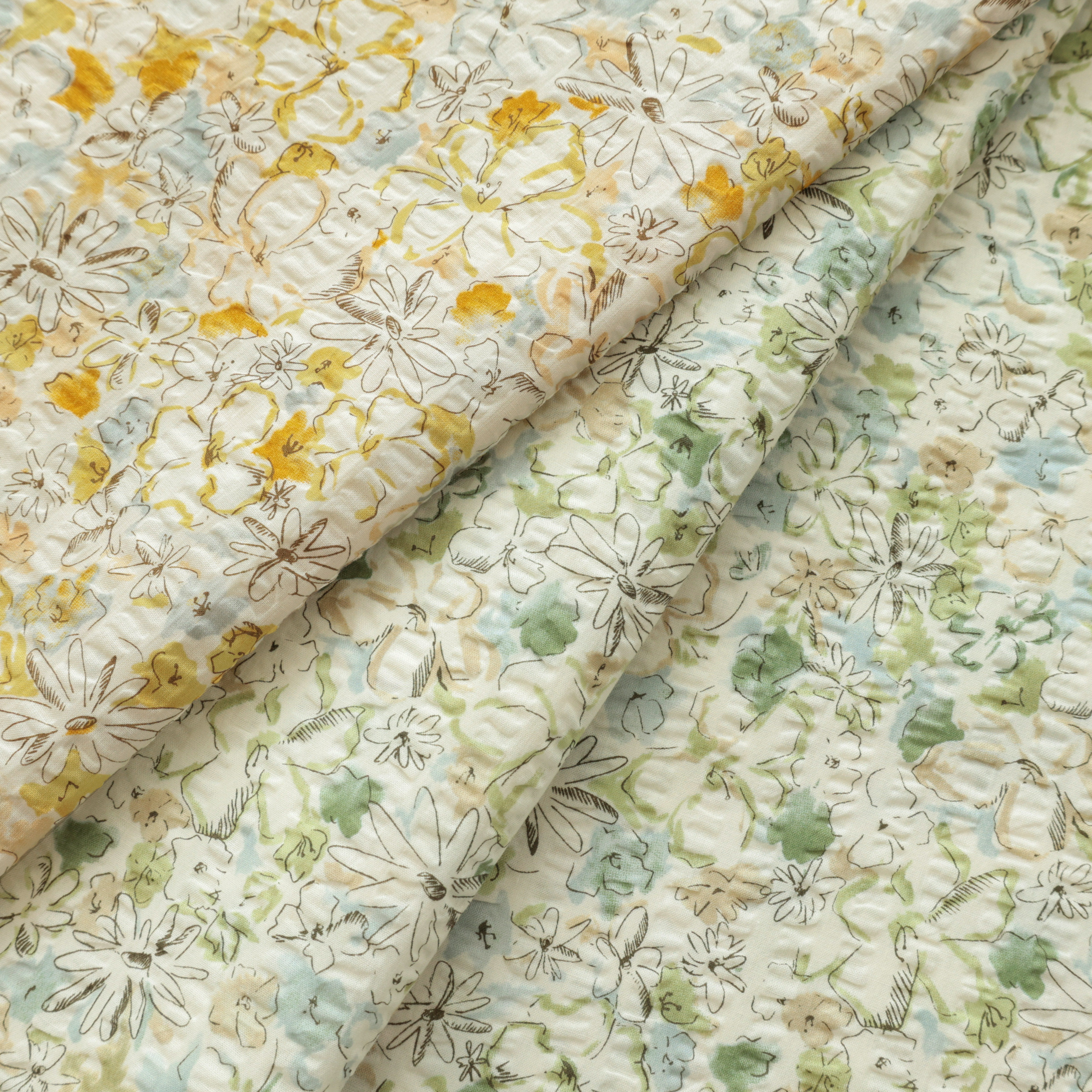 日本进口布料hokkoh60支纯棉盐缩手工连衣裙浅绿服装面料墨色花讯,居家布艺,海绵垫/布料/面料/手工diy,淘宝优惠券,粉丝福利购,淘宝优惠卷