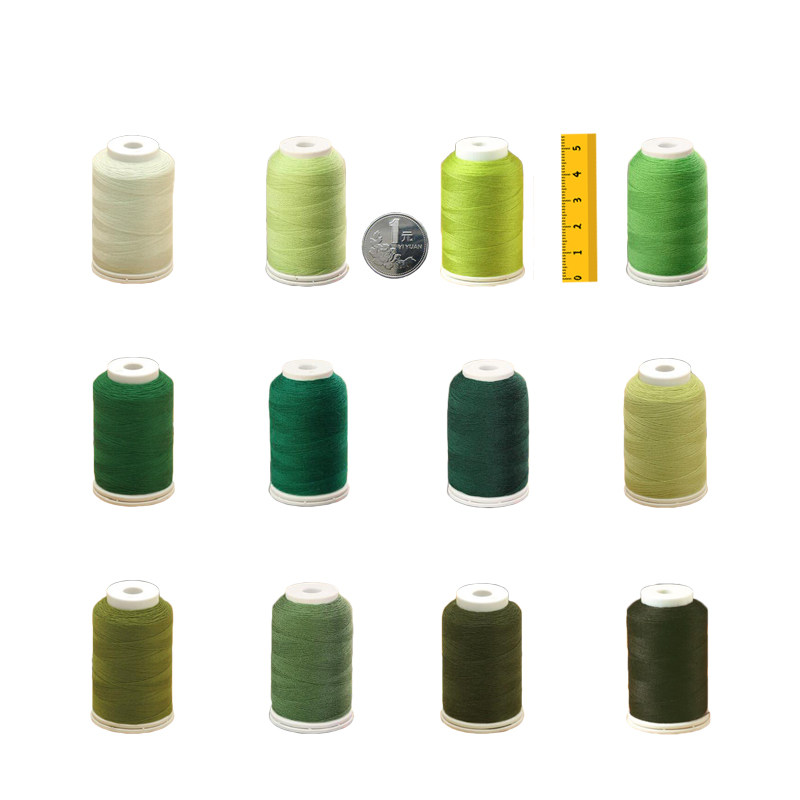 韩国进口PRIME缝纫线缝纫机线彩色452缝衣服线涤纶尼龙手缝线绿系,居家布艺,线,淘宝优惠券,粉丝福利购,淘宝优惠卷