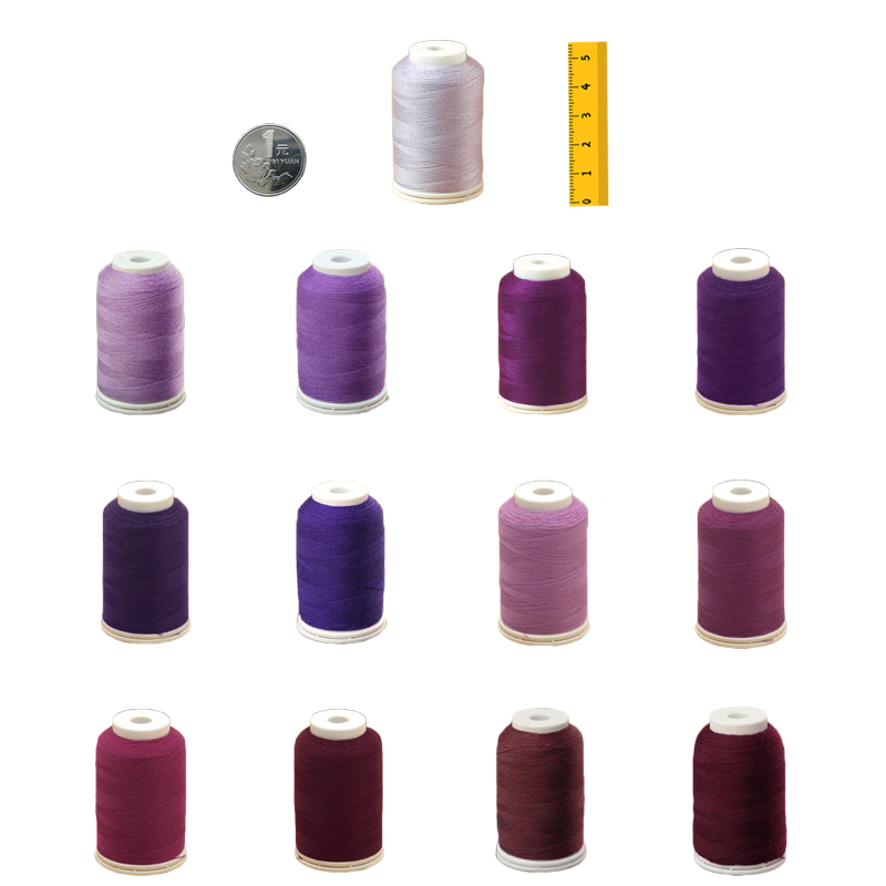 韩国进口PRIME缝纫线机线彩色线