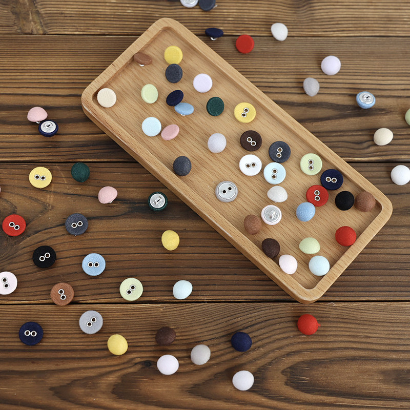 韩国进口20色有机棉纯棉面料布包扣服装大衣精致纽扣手工装饰扣子,居家布艺,纽扣,淘宝优惠券,粉丝福利购,淘宝优惠卷