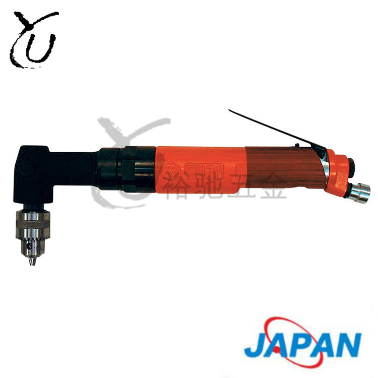 日本富士气动手枪钻风钻攻牙机气动钻弯头气钻FCD-10X-1 E