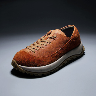 厚底男士 植鞣皮德训鞋 勃肯鞋 日系增高潮流时尚 2025年冬季 板鞋 新款