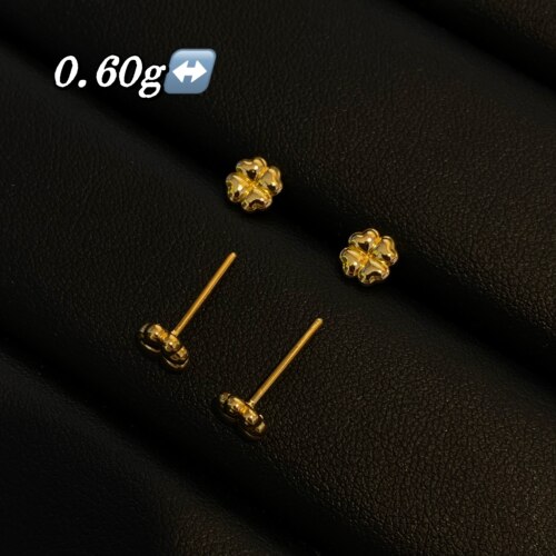 足金999耳环