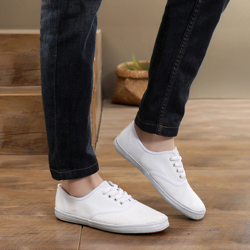 正品鲁泰白网鞋男女同款白球鞋武术鞋情侣帆布鞋散步鞋工作鞋布鞋,流行男鞋,帆布鞋,淘宝优惠券,粉丝福利购,淘宝优惠卷