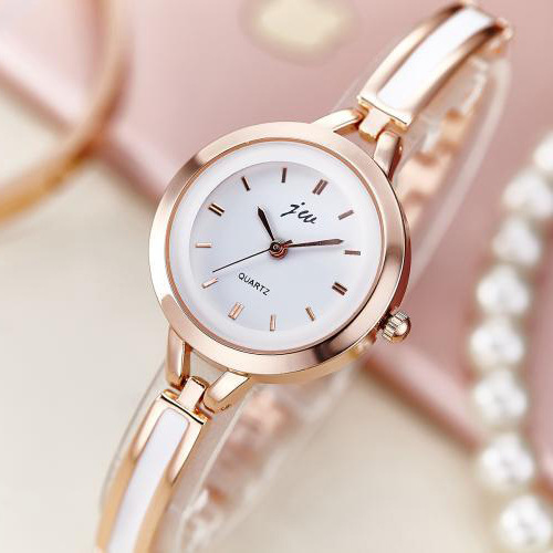正品牌韩国版手表 女款时尚玫瑰金女士手表学生时装表手链手镯表