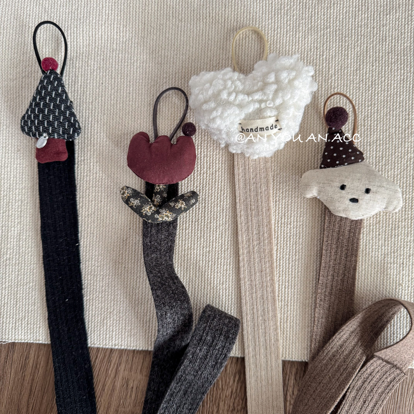 发夹收纳绳～韩系ins可爱碎花郁金香爱心展装饰带发夹展示挂壁带,童装/婴儿装/亲子装,发饰,淘宝优惠券,粉丝福利购,淘宝优惠卷