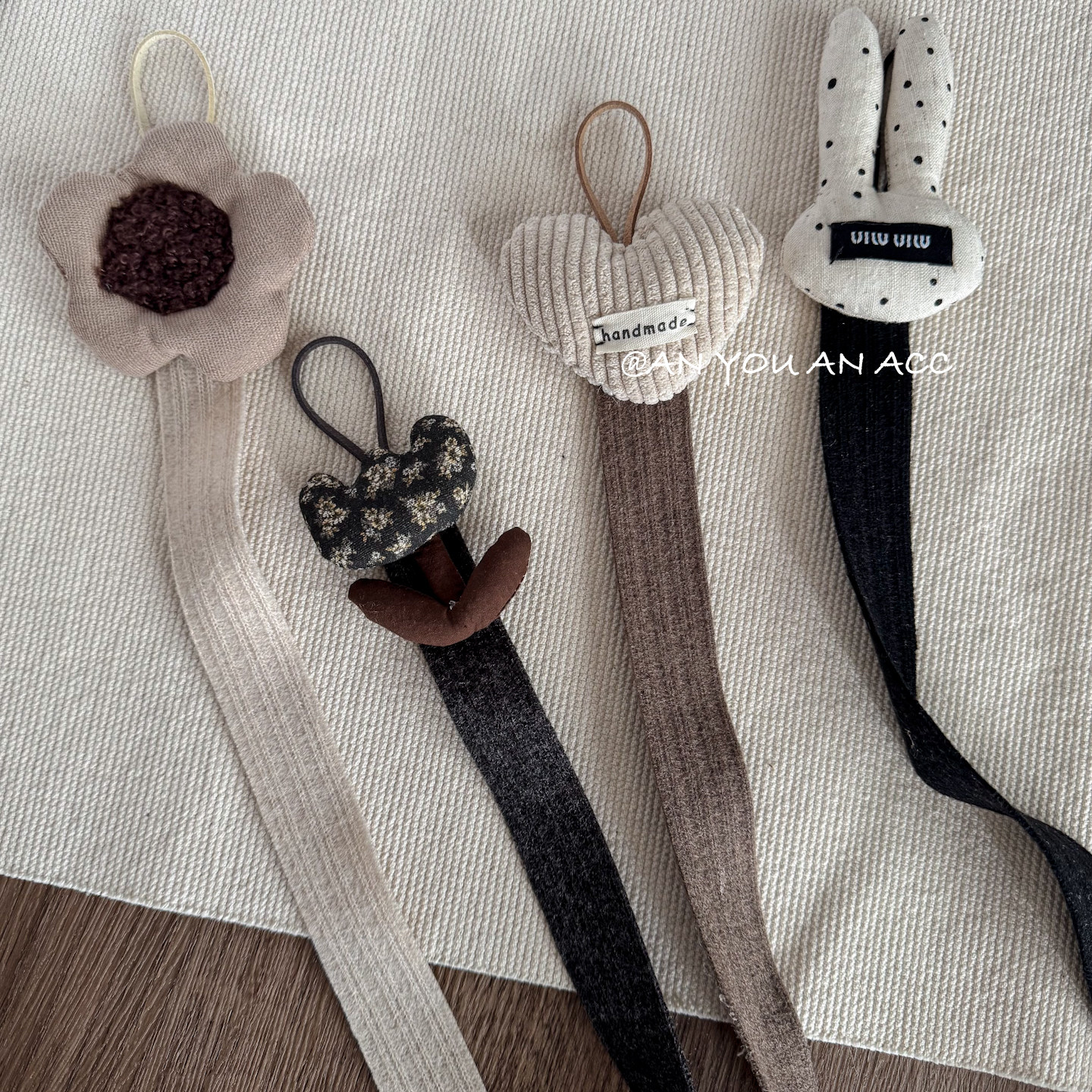 发夹收纳绳～可爱韩系ins卡通布艺花兔子爱心发饰展示挂壁装饰带,童装/婴儿装/亲子装,发饰,淘宝优惠券,粉丝福利购,淘宝优惠卷