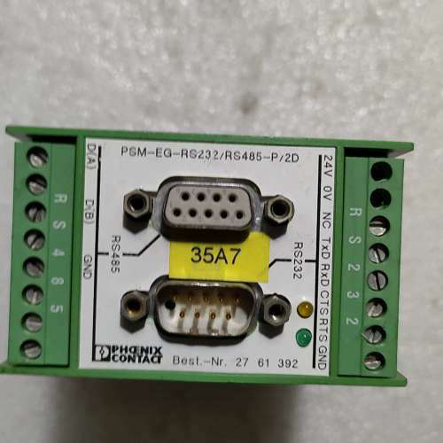 菲尼克斯PSM-EG-RS232/RS485-P/2D转换器议价。
