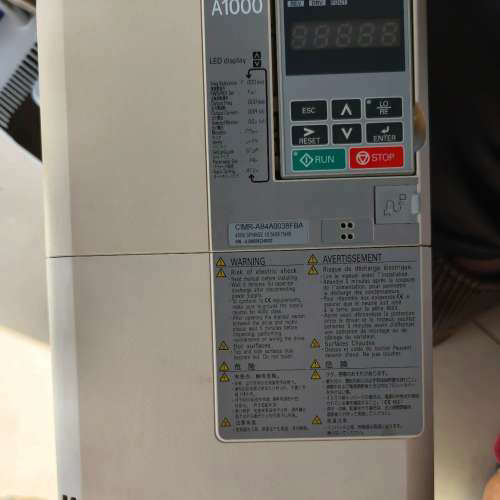 安川A1000变频器，CIMR-AB4A0038FBA，装柜议价。