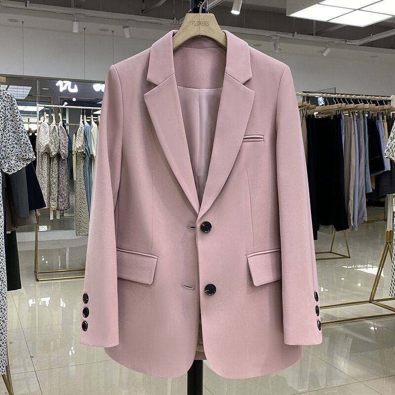 2023autumn women fashion casual jacket coat blazer suits西装