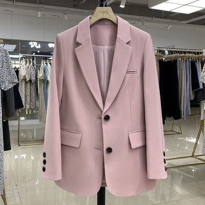 2023autumn women fashion casual jacket coat blazer suits西装