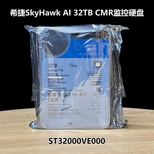 希捷酷鹰32TB监控ST32000VE000