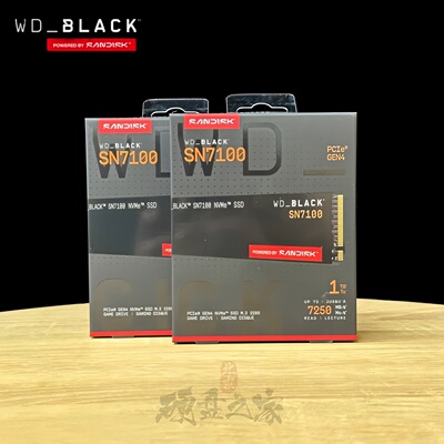 WD_BLACKSN7100M.2游戏黑盘SSD