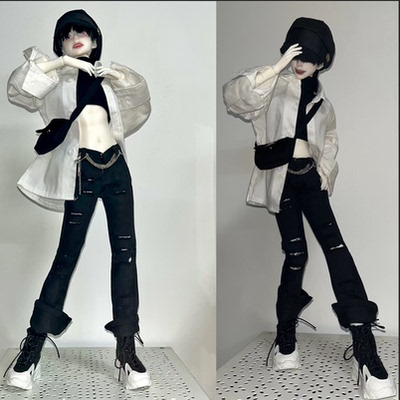 灰羽人形4分正版bjd/sd娃娃甲辰 男素体 可动关节树脂