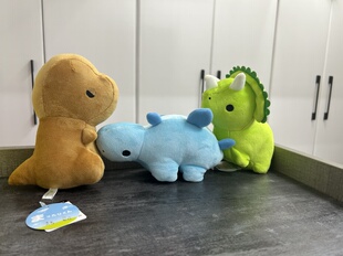 外贸出口日本可爱恐龙剑龙毛绒玩具玩偶公仔仿真动物礼物超柔软