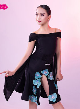 GRACEone拉丁舞练功服女网红套装