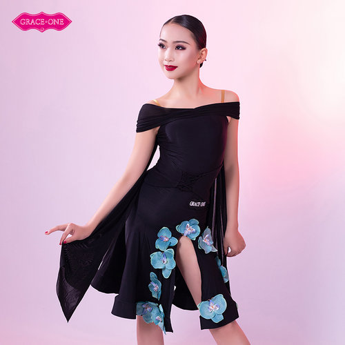 GRACEone拉丁舞练功服女网红套装