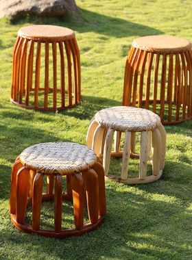 澜沧凳木质户外凳子云南手工