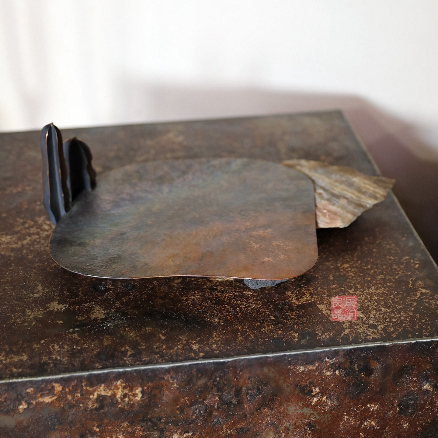 仙人掌盘客厅艺术装置香薰托盘