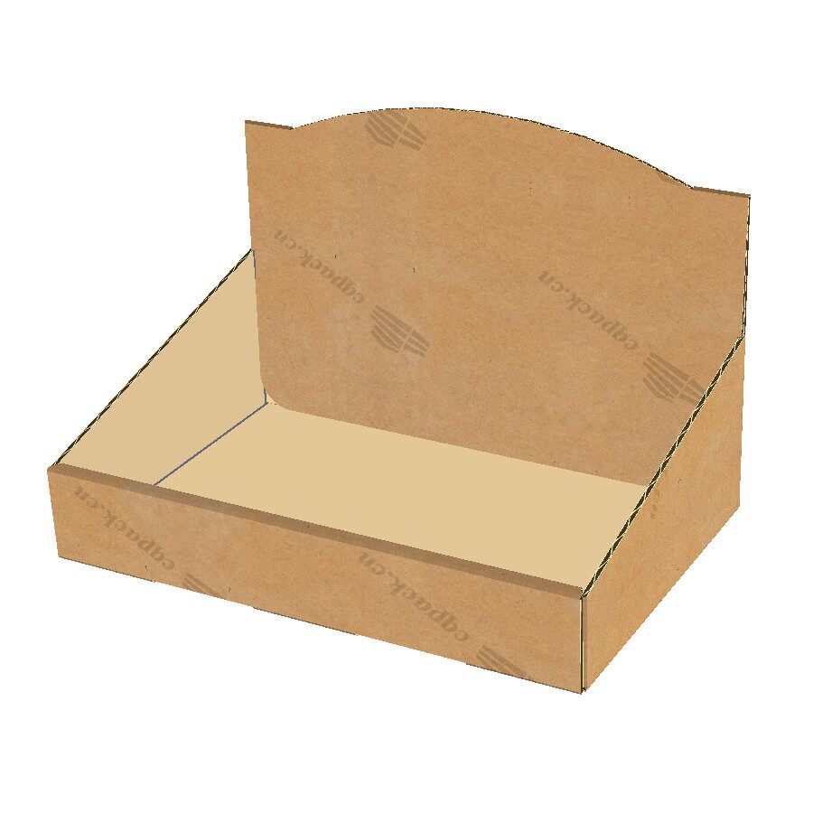 定制数码打样一个起纸盒插舌结构相框托盘式文具玩具瓦楞纸板包装