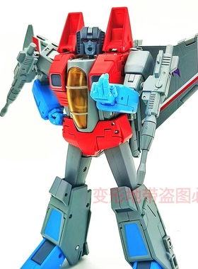 新版现货MP-52红星星叫蜘蛛飞机2.0ko厂版惊J天雷机器模型闹N翻天