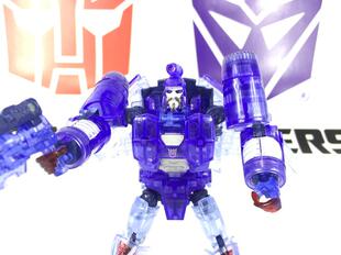 孩之宝TAKARA变形金刚经典加强级3.0-日版限定透明瘟疫散货全配版