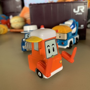 波利警车儿童玩具合金车模克里尼清洁车波斯提邮政车瑞菩提叉车