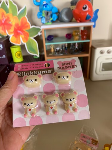 轻松熊小文具磁性文件夹可爱别致