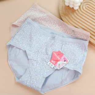彩田高腰生理裤32259月经期防漏安心裤防侧漏胖mm大姨妈裤32261
